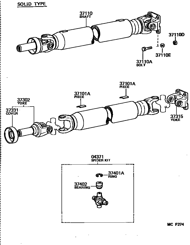 Parts diagram