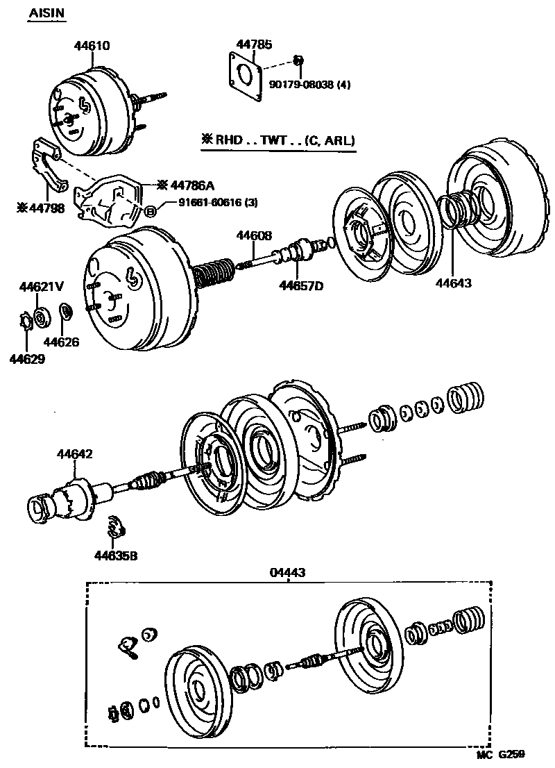 Parts diagram