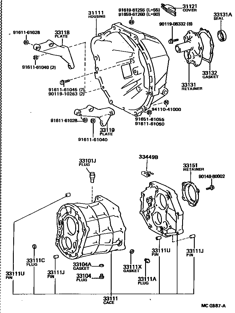 Parts diagram