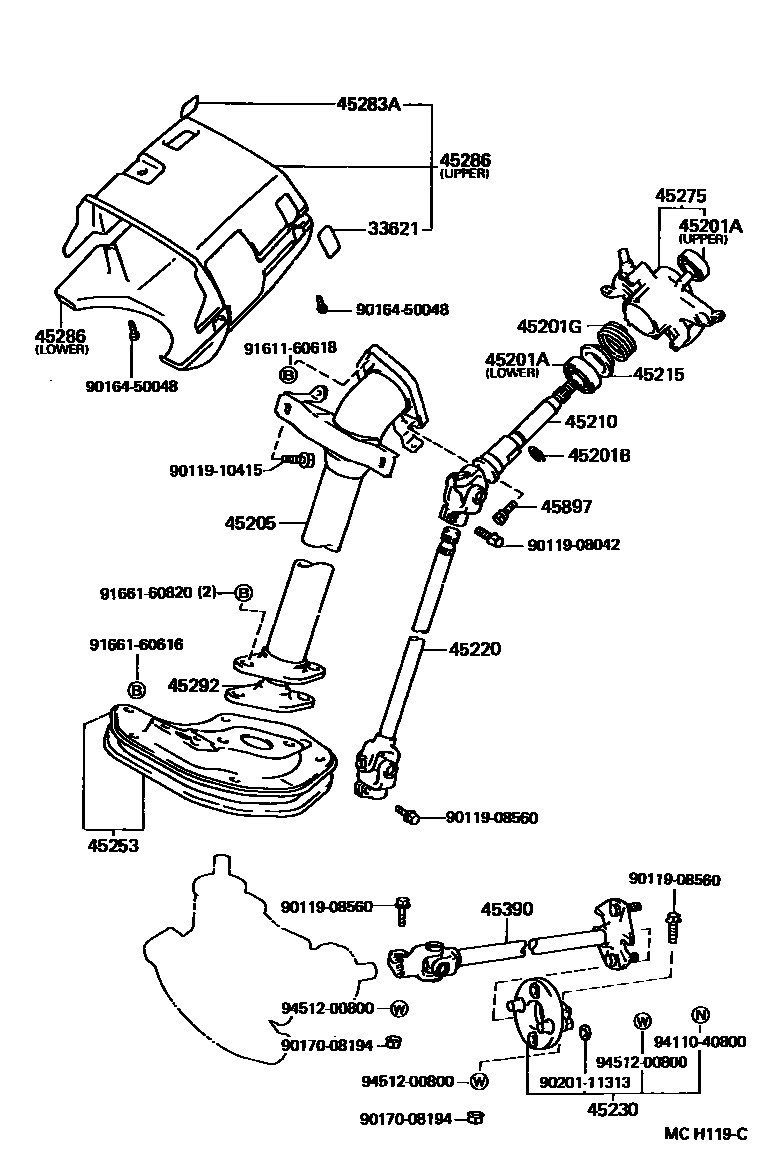 Parts diagram