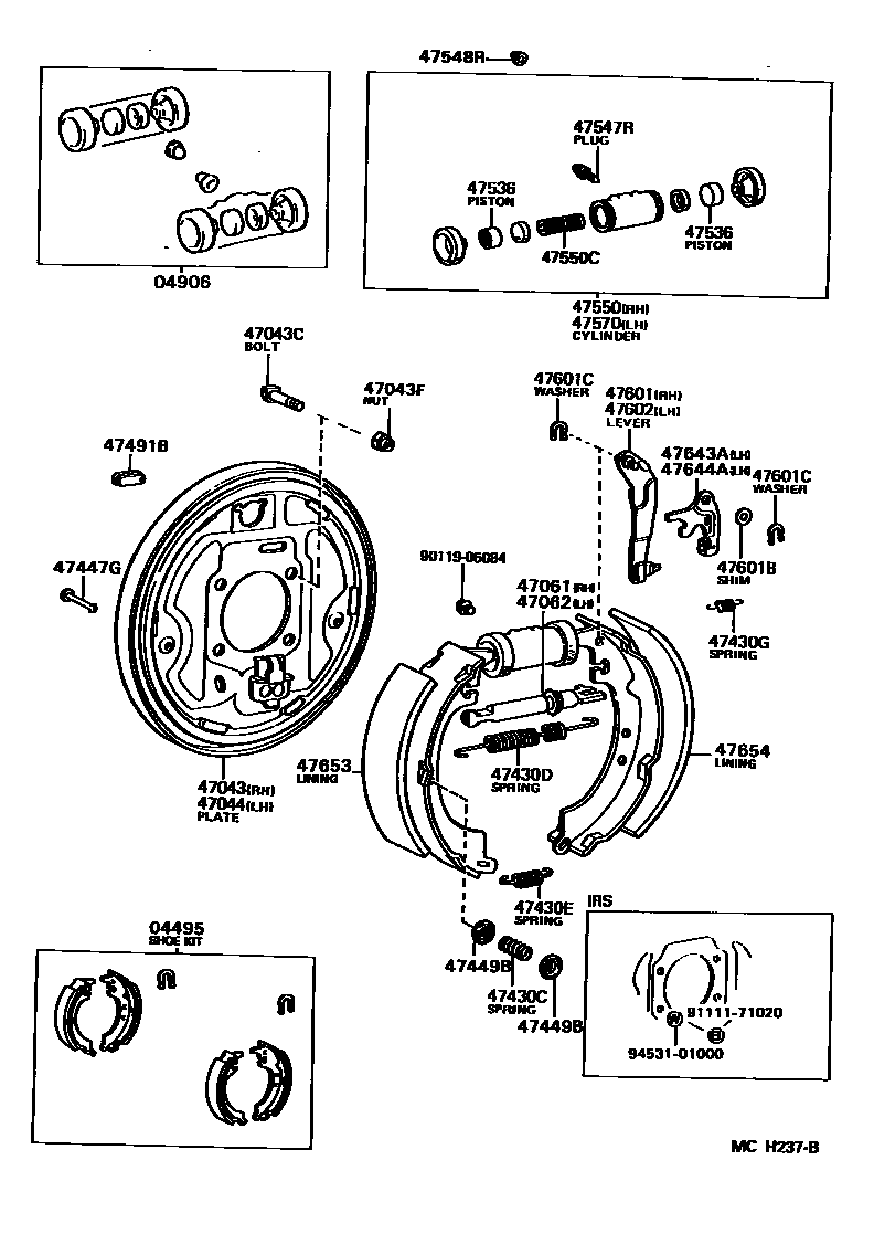 Parts diagram