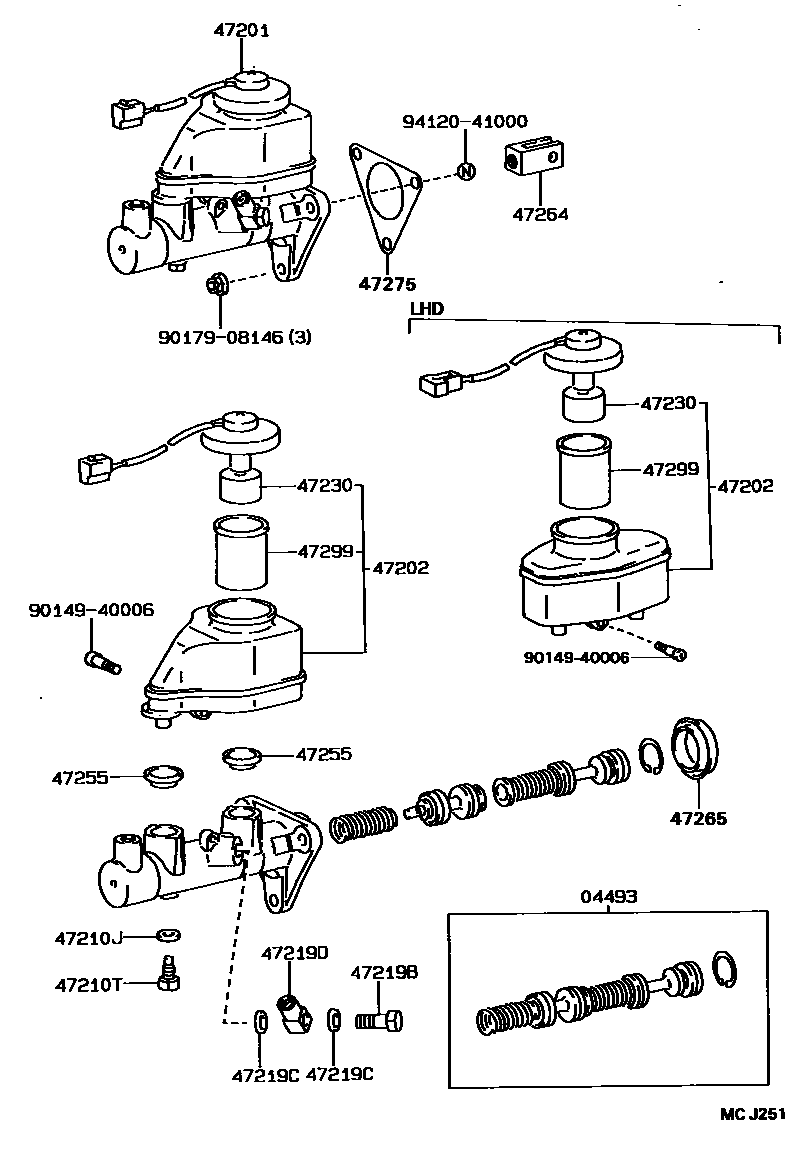 Parts diagram
