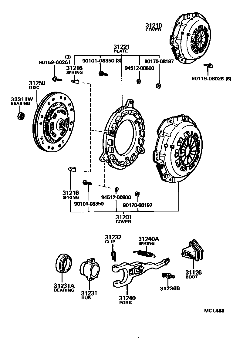 Parts diagram