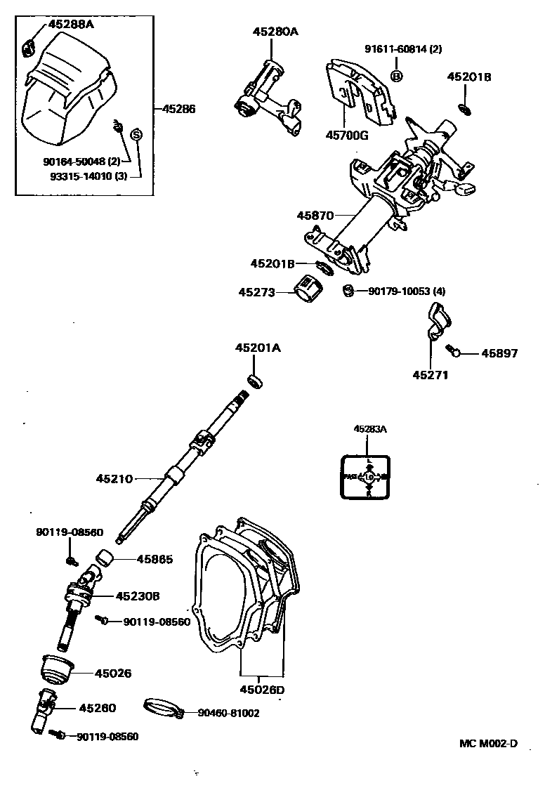 Parts diagram
