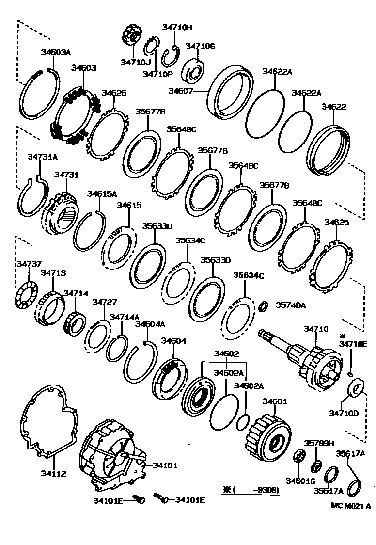 Parts diagram