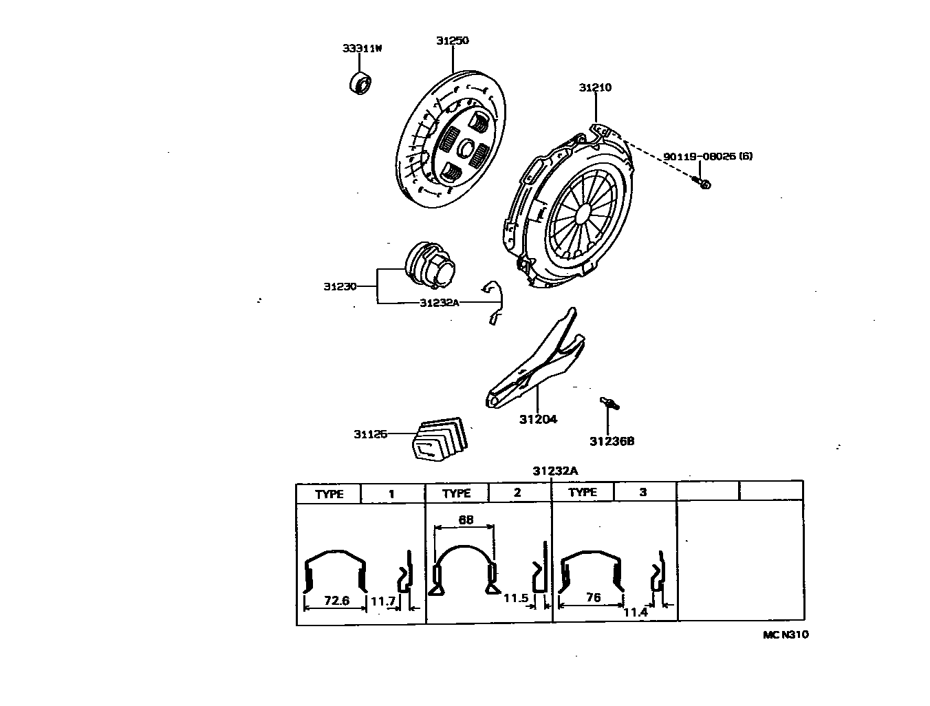 Parts diagram
