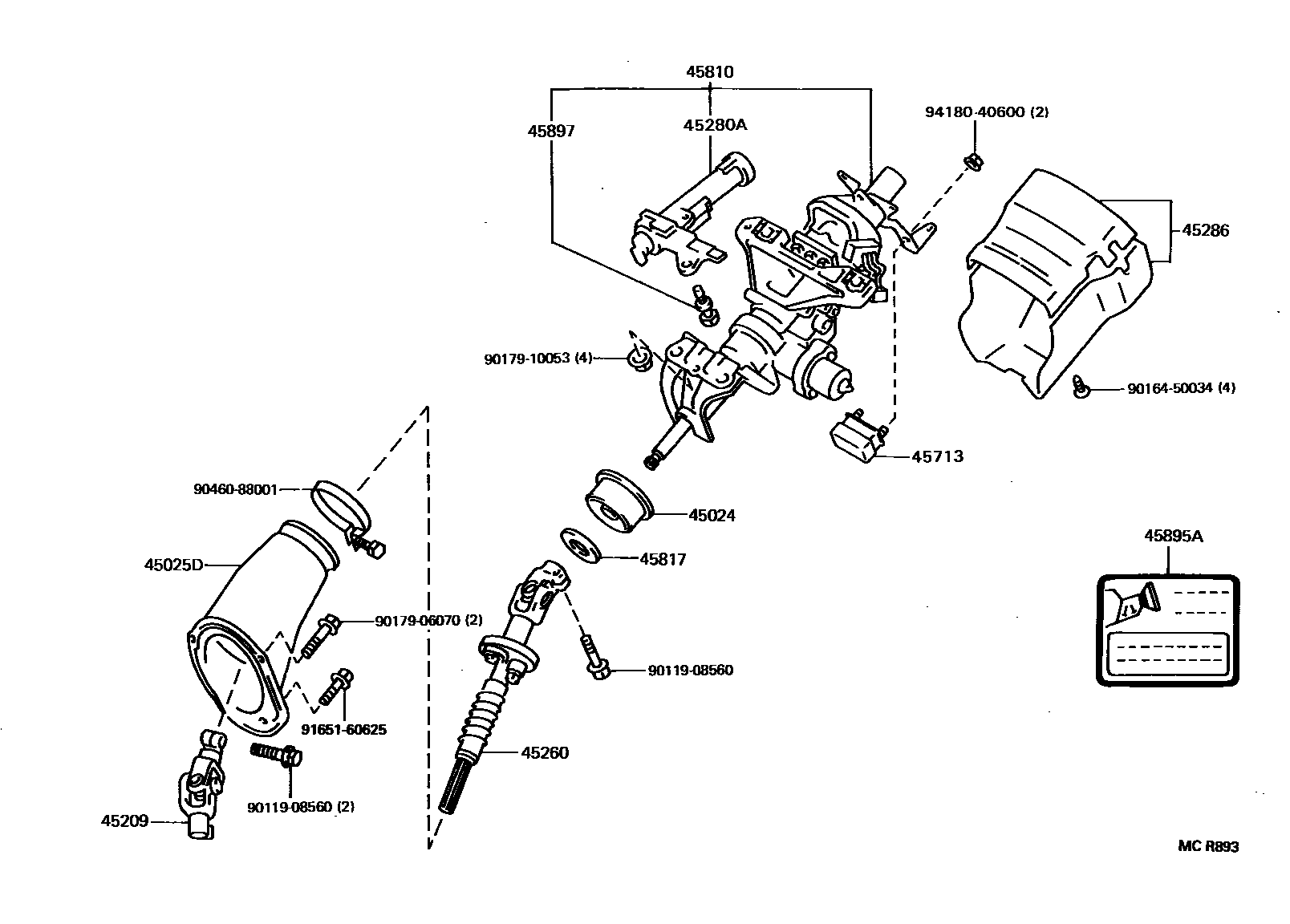 Parts diagram