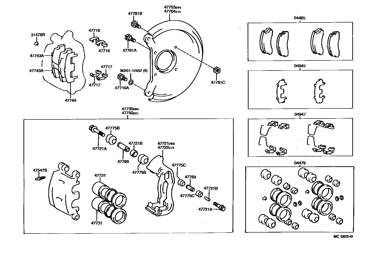 Parts diagram