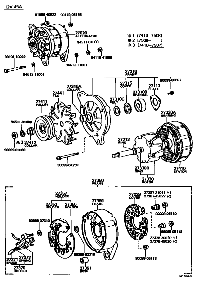 Parts diagram