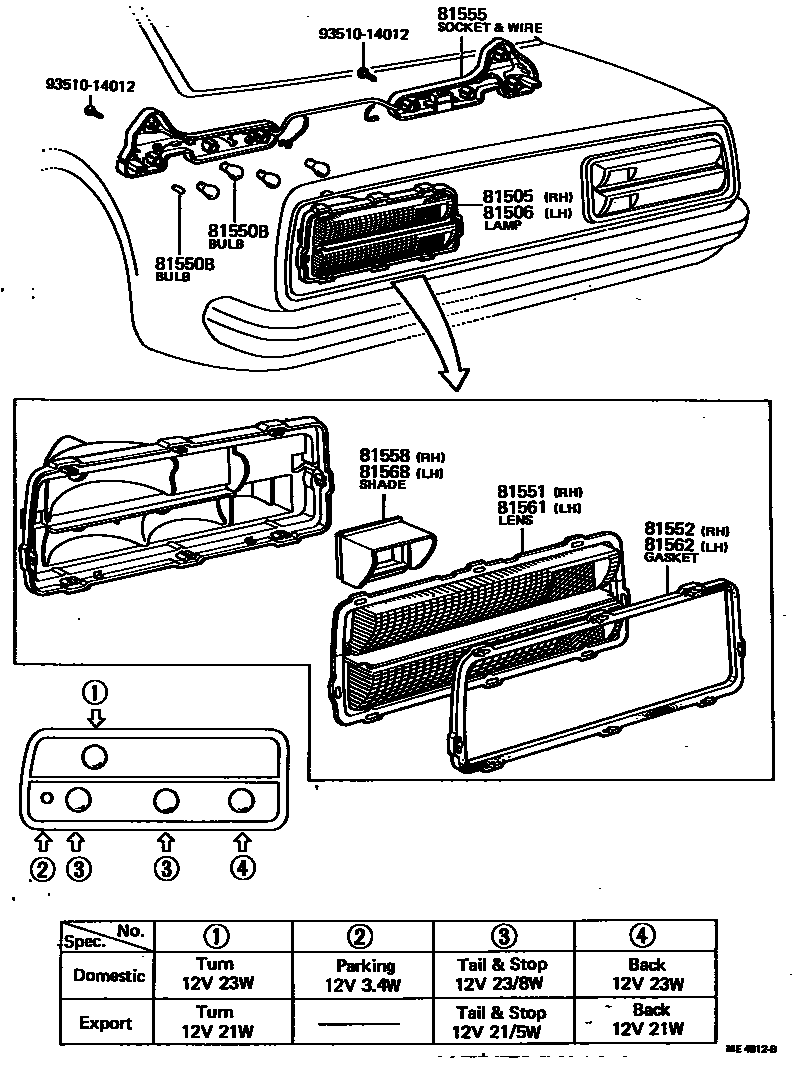 Parts diagram