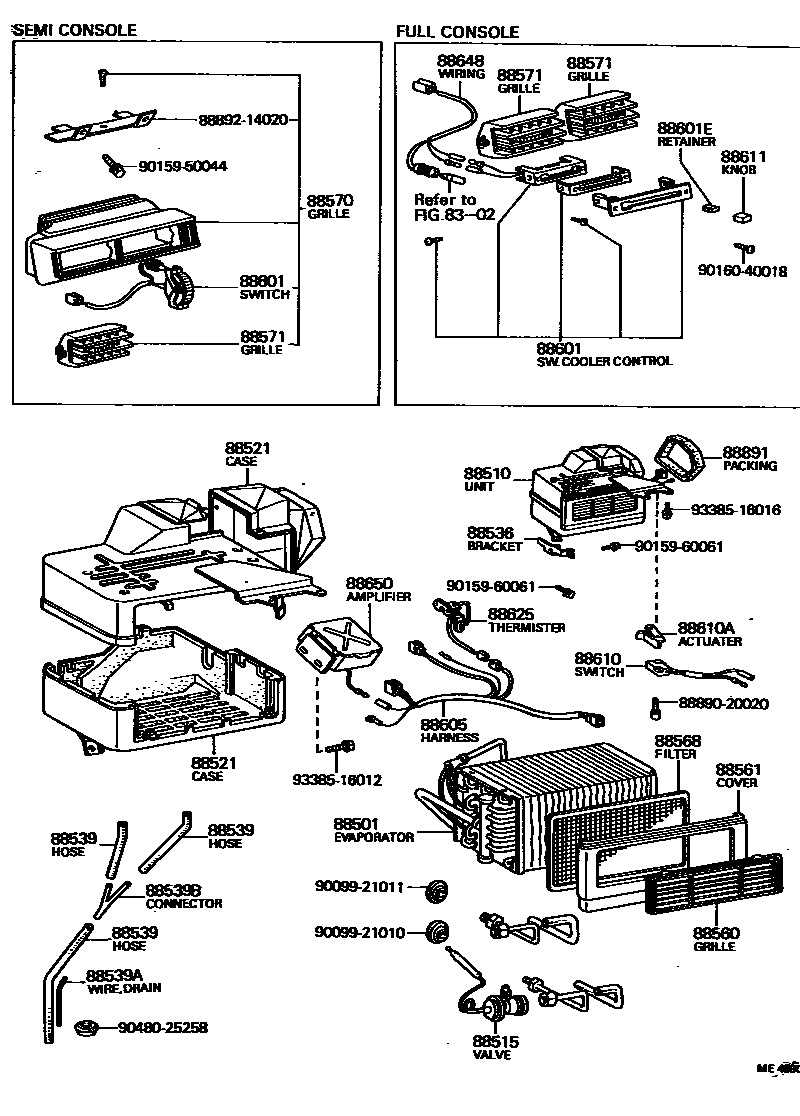 Parts diagram