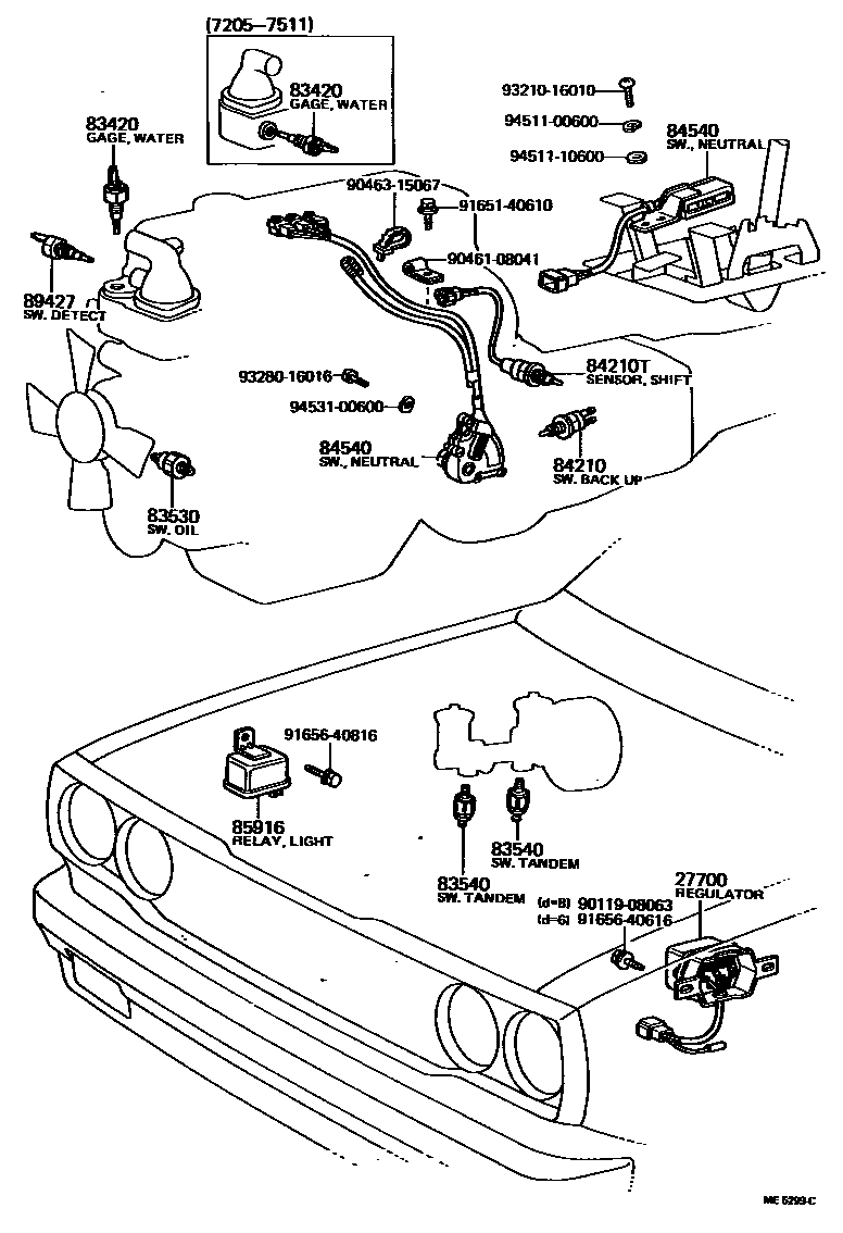 Parts diagram