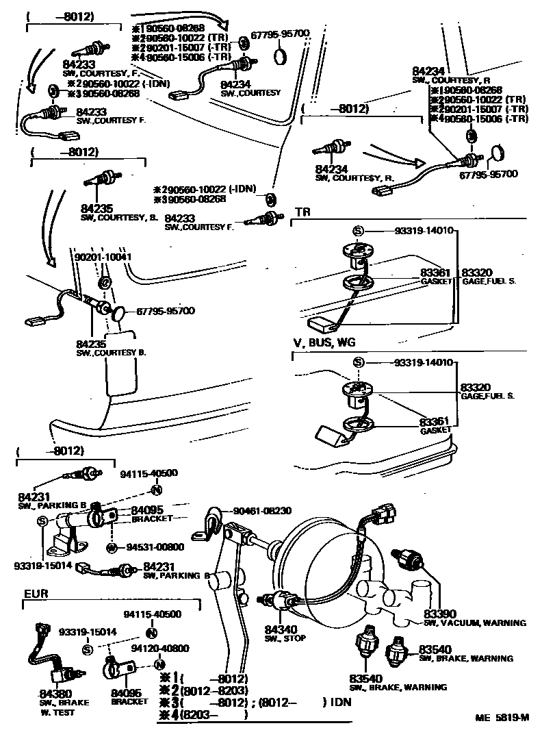 Parts diagram