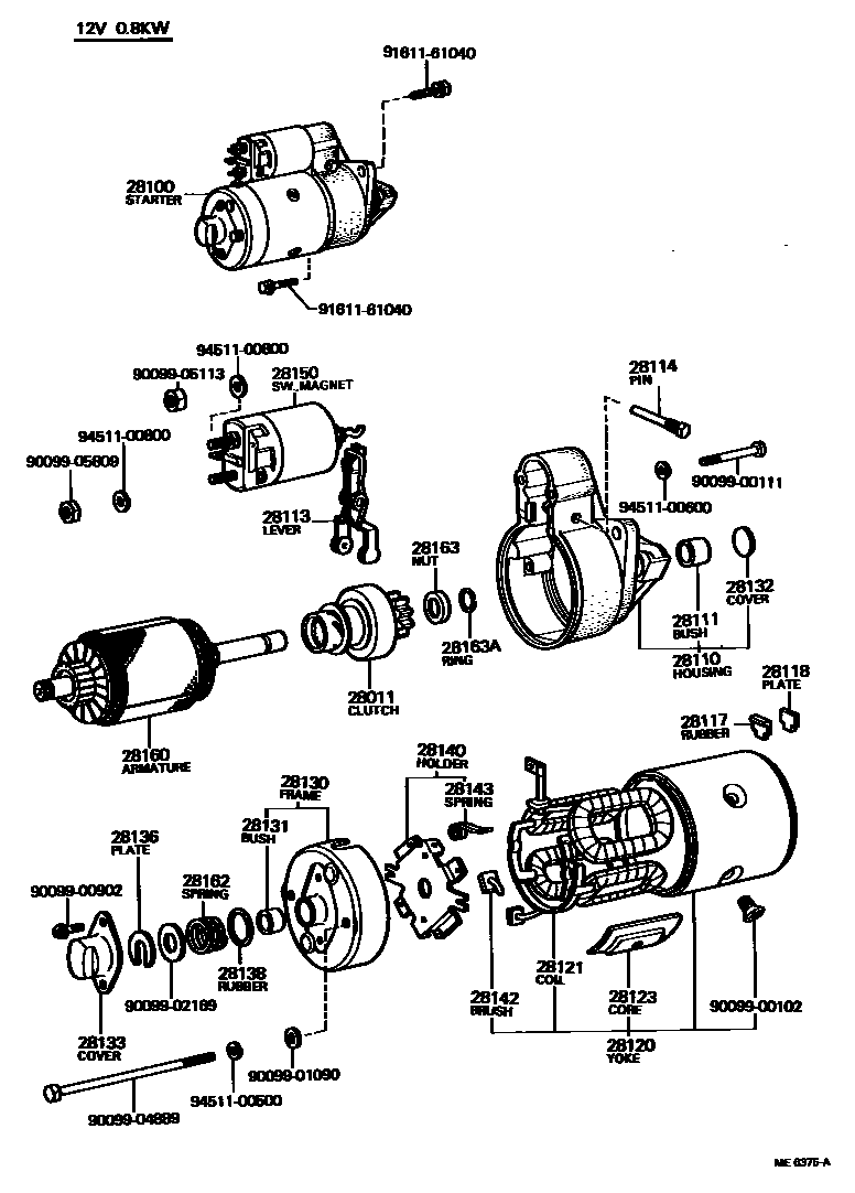 Parts diagram