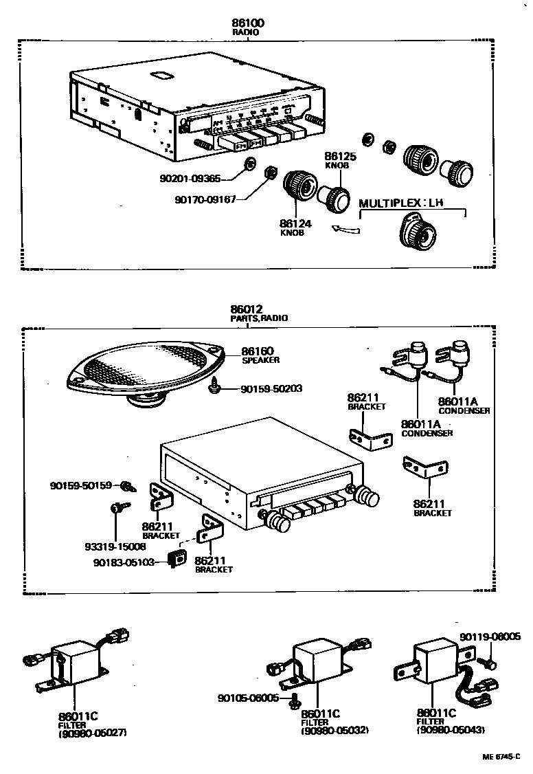 Parts diagram