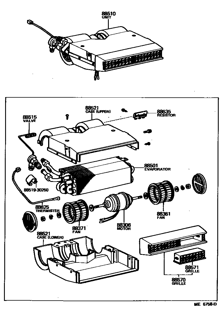 Parts diagram