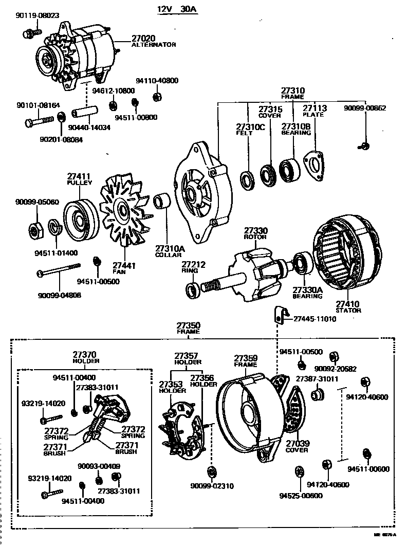 Parts diagram
