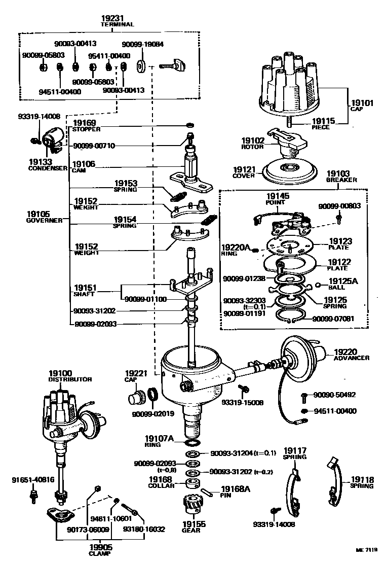 Parts diagram