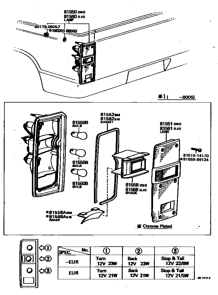 Parts diagram