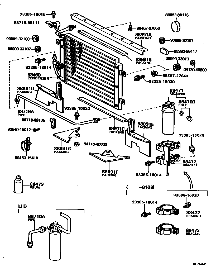 Parts diagram
