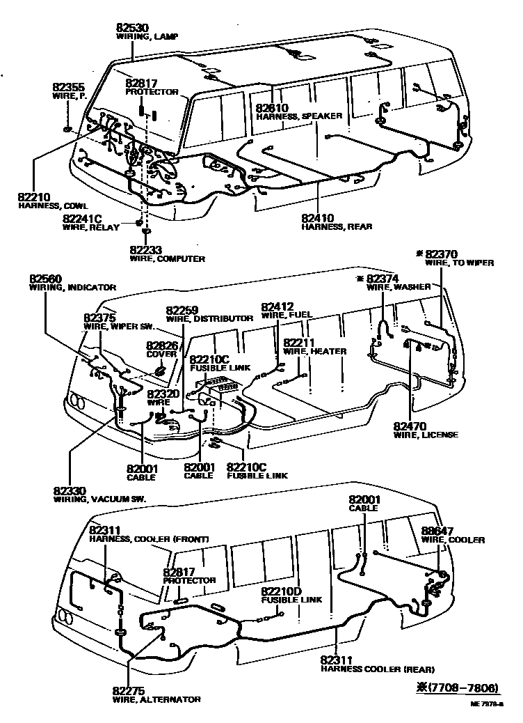 Parts diagram