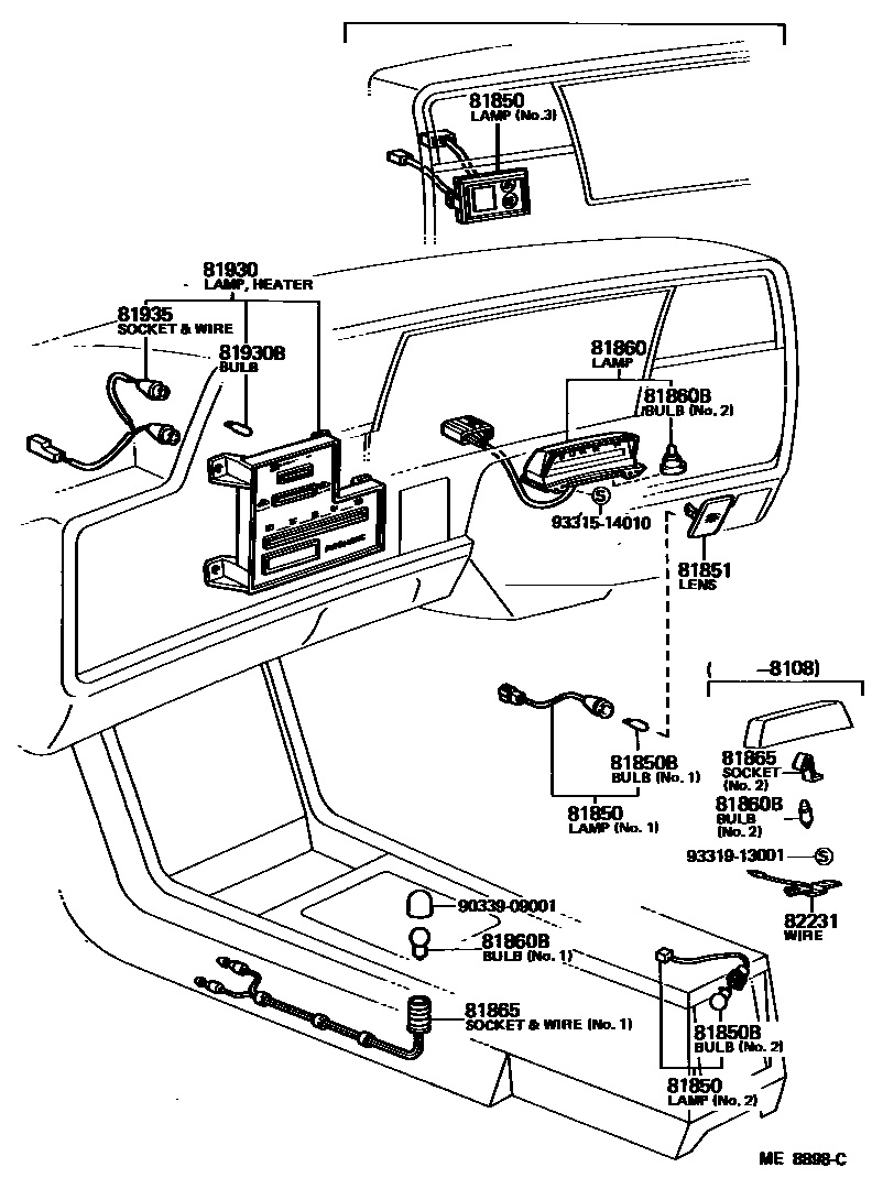 Parts diagram