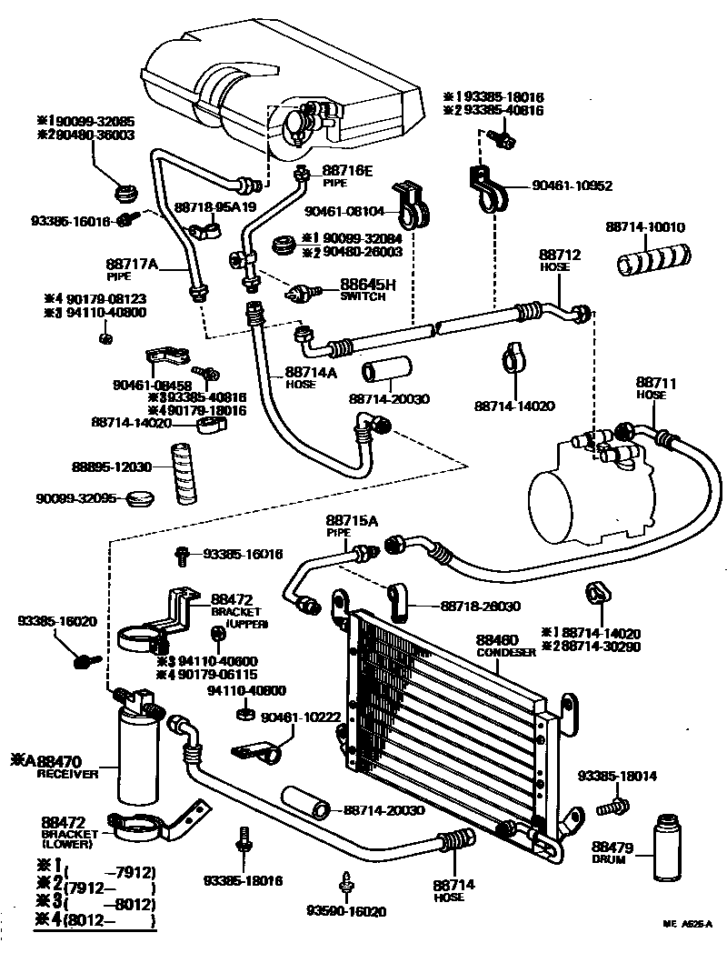 Parts diagram