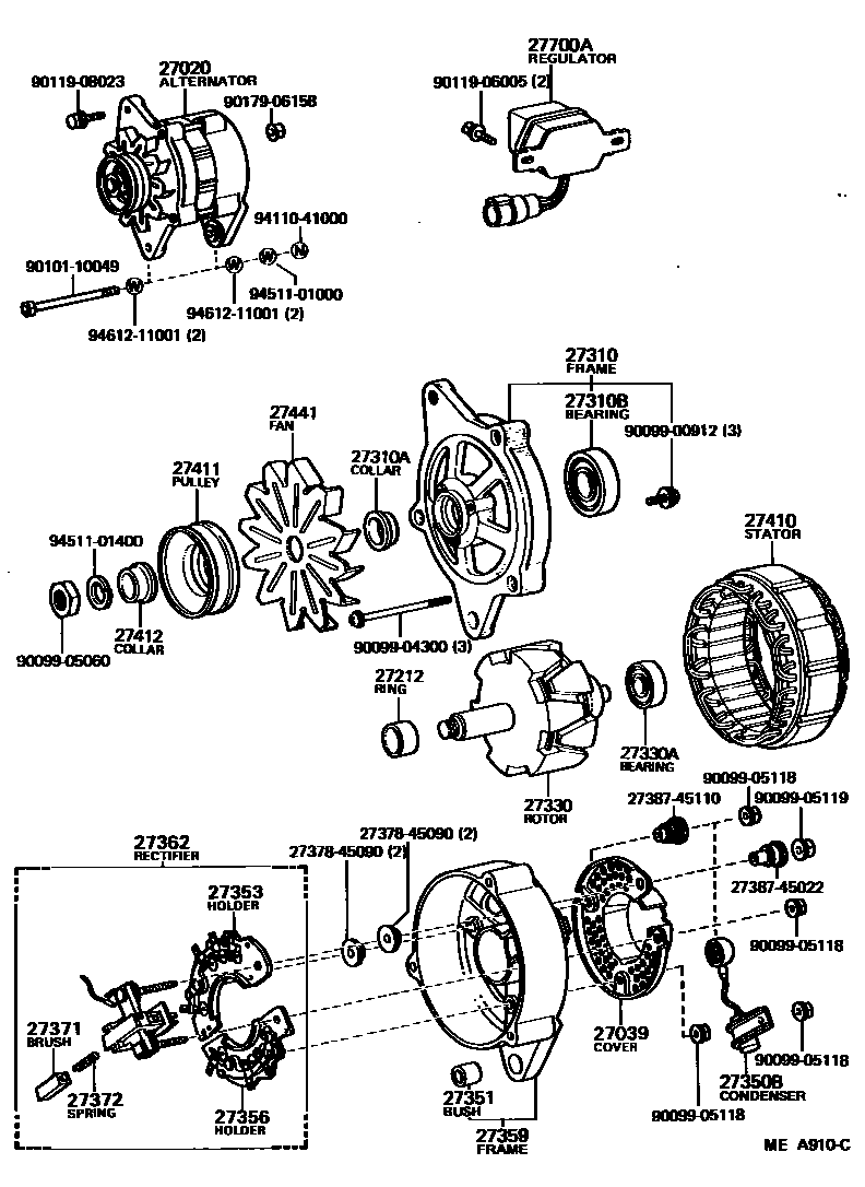 Parts diagram