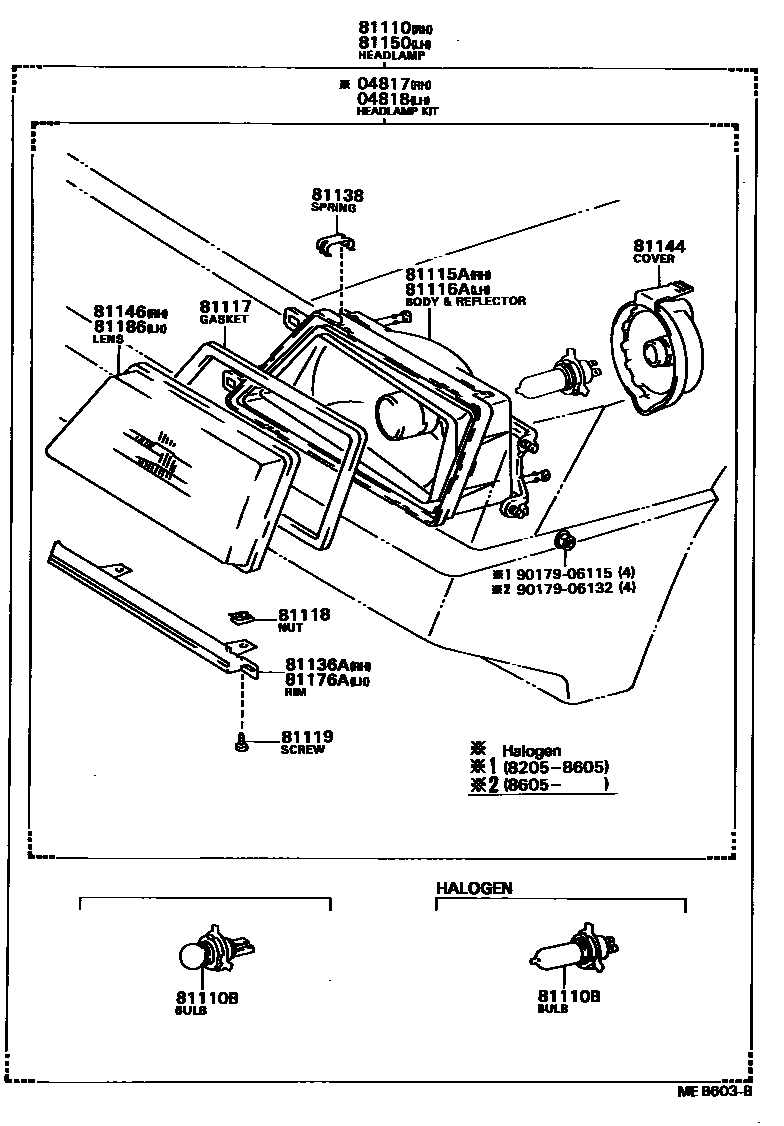 Parts diagram