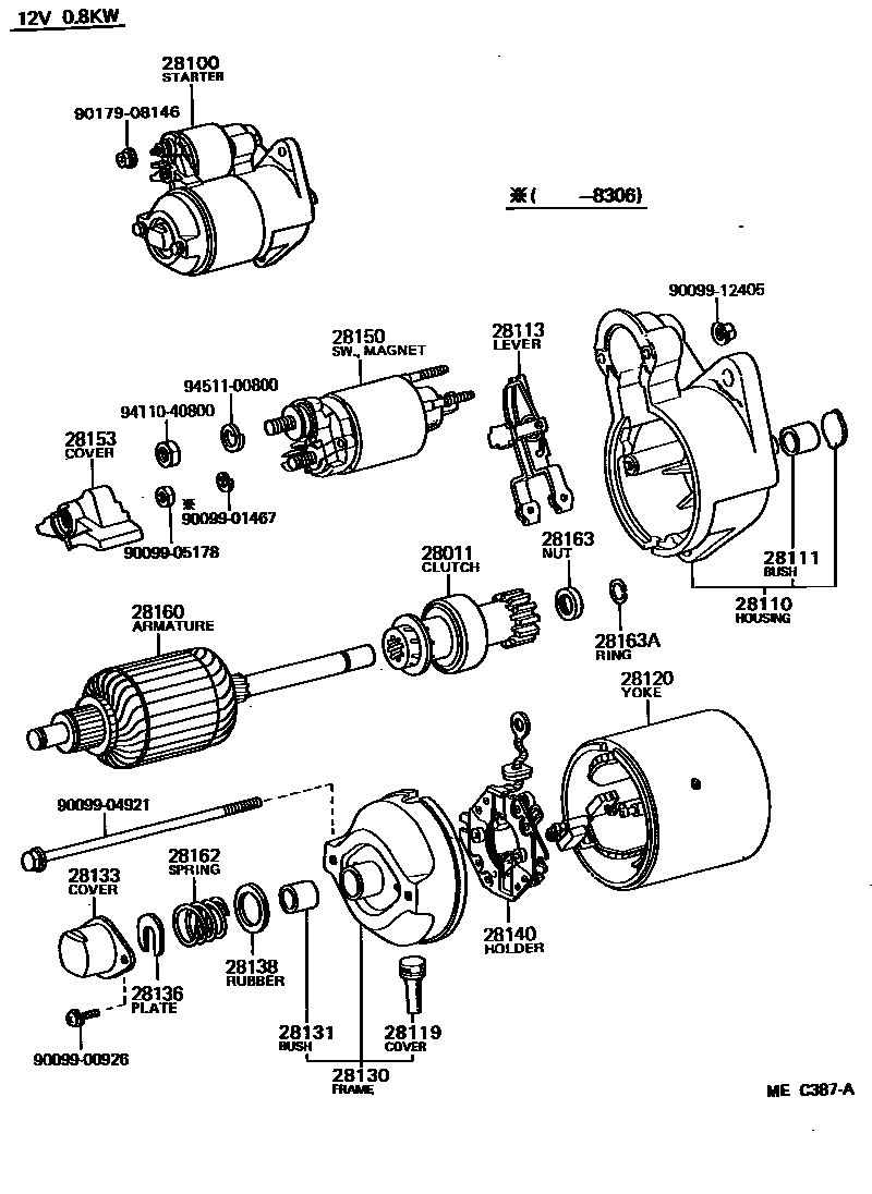 Parts diagram