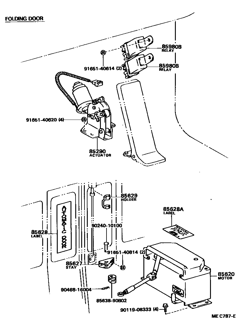 Parts diagram