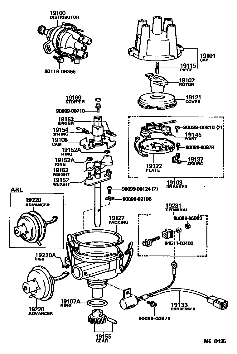 Parts diagram
