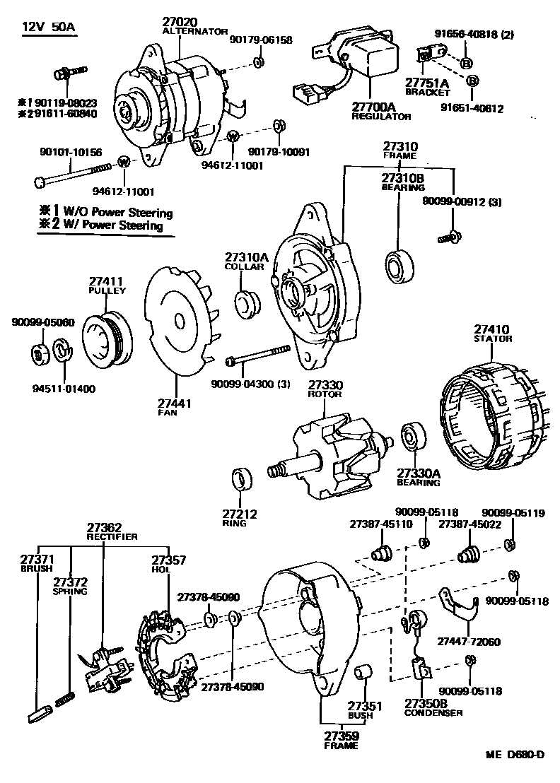 Parts diagram