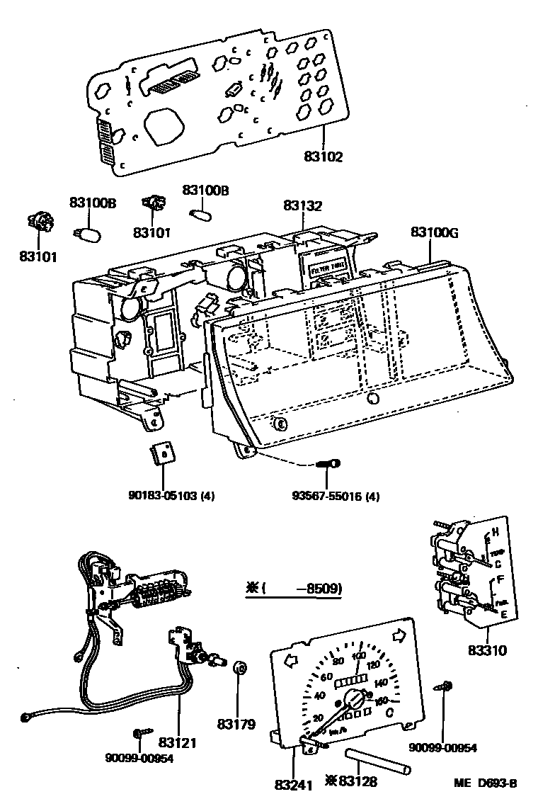 Parts diagram