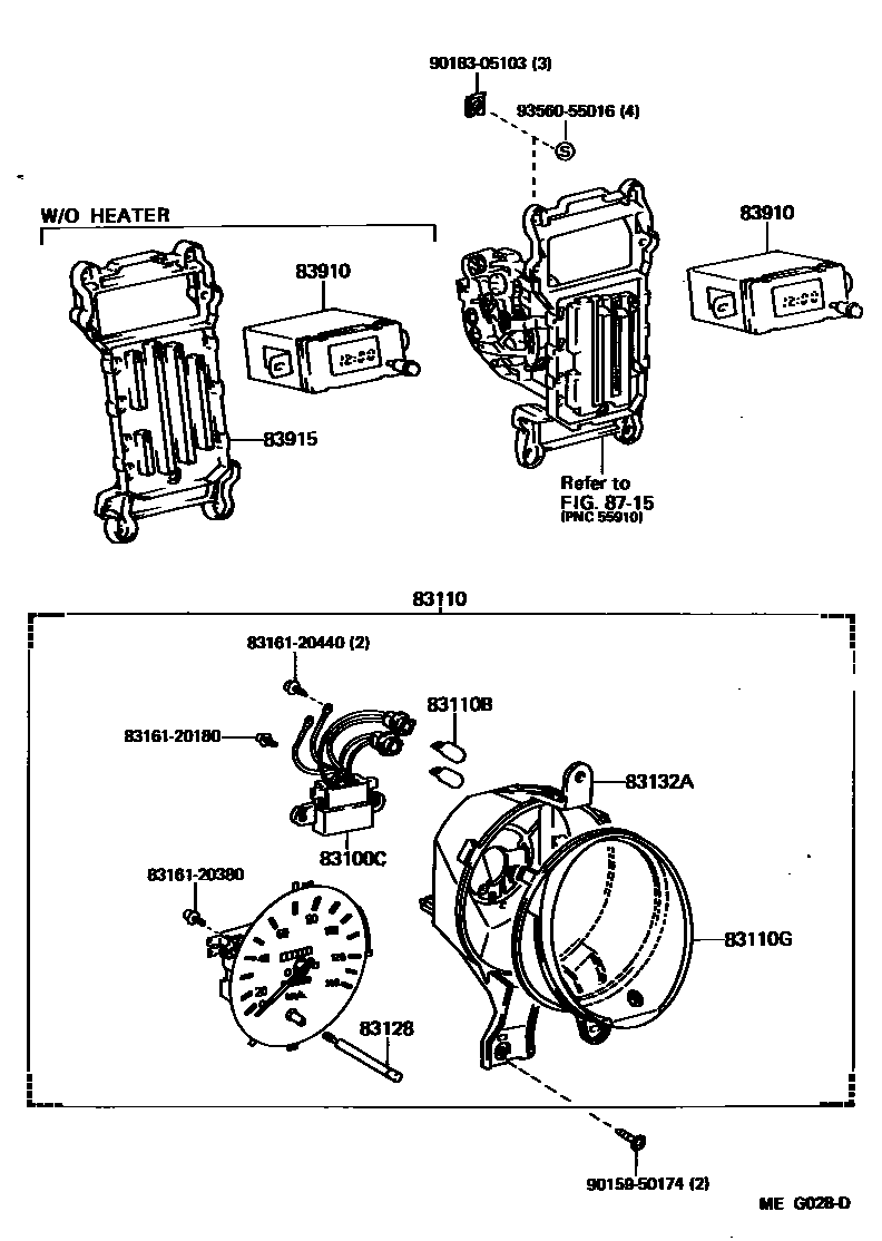 Parts diagram