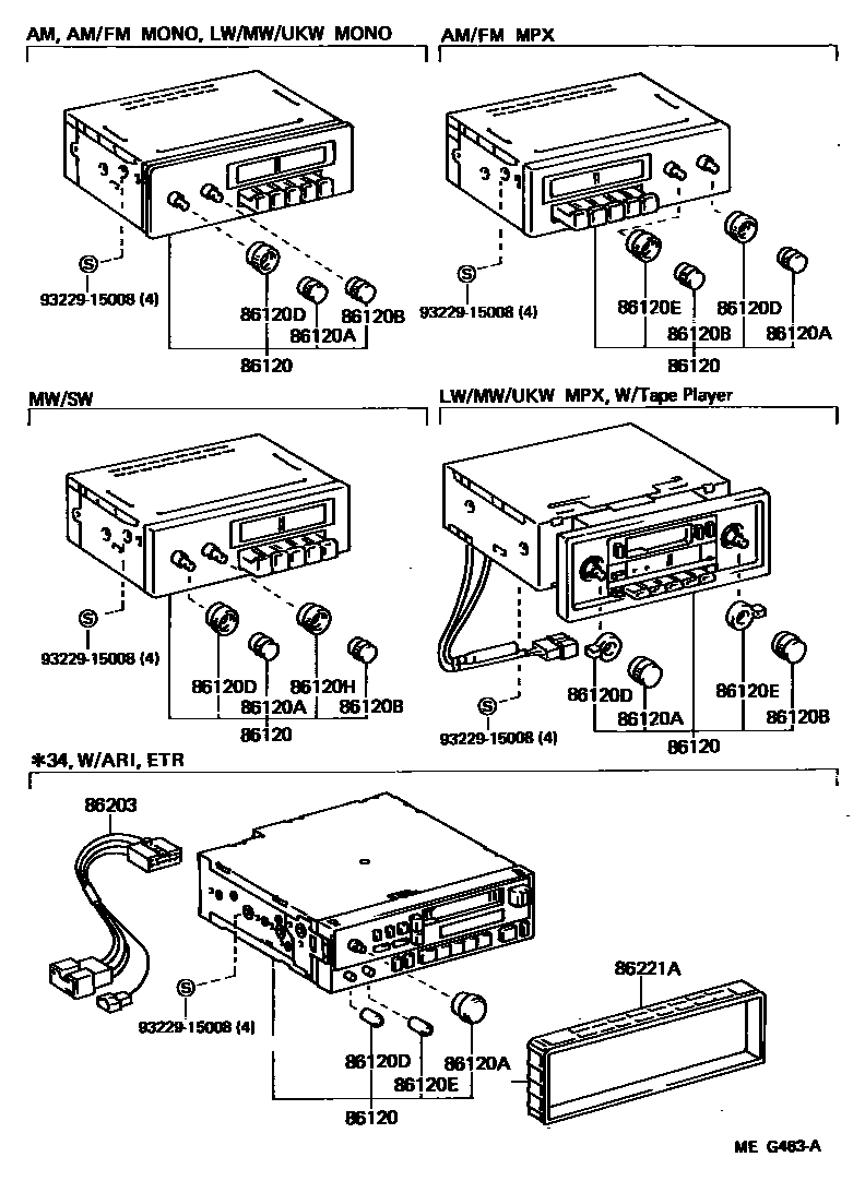 Parts diagram