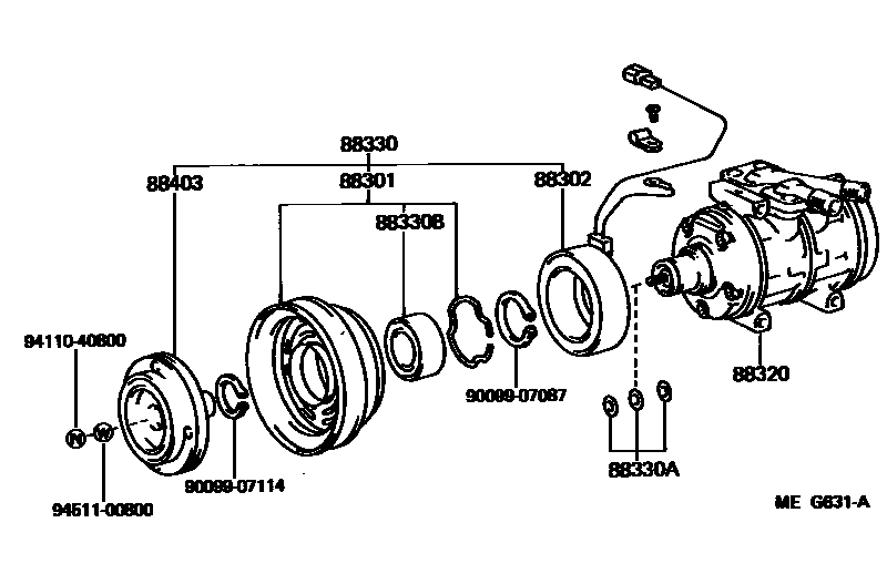 Parts diagram