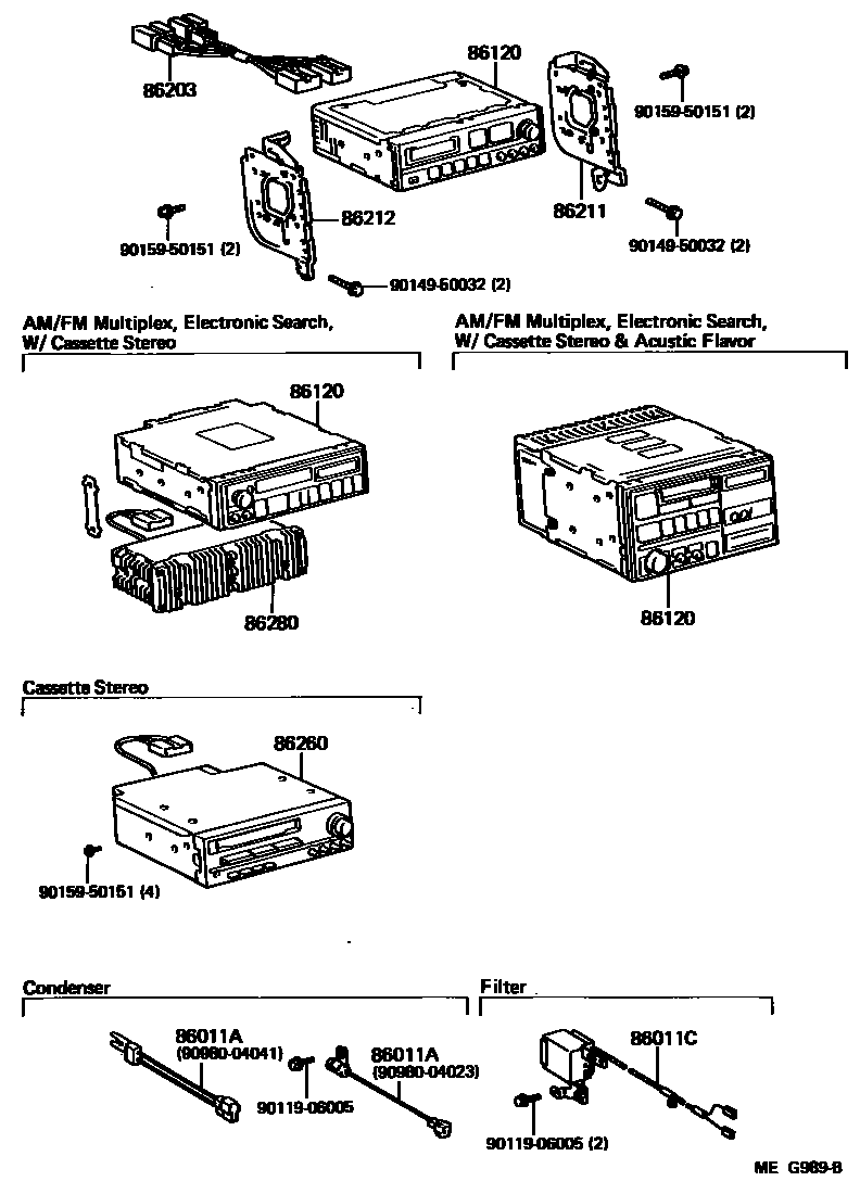 Parts diagram