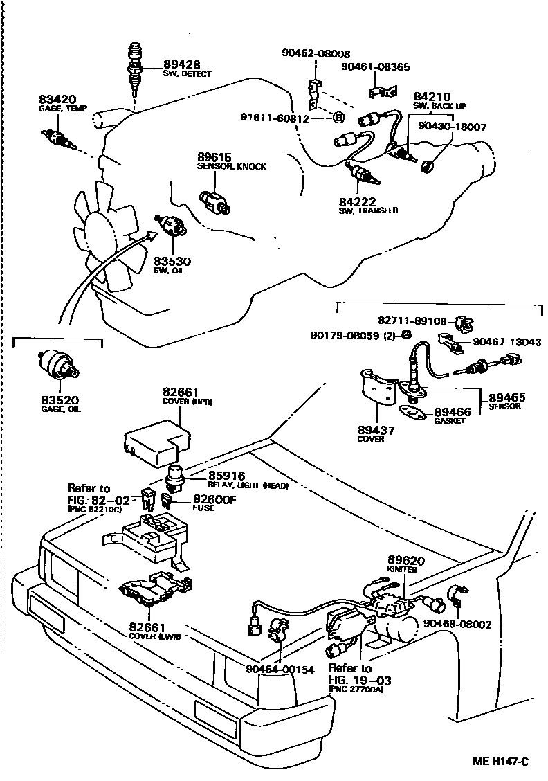 Parts diagram