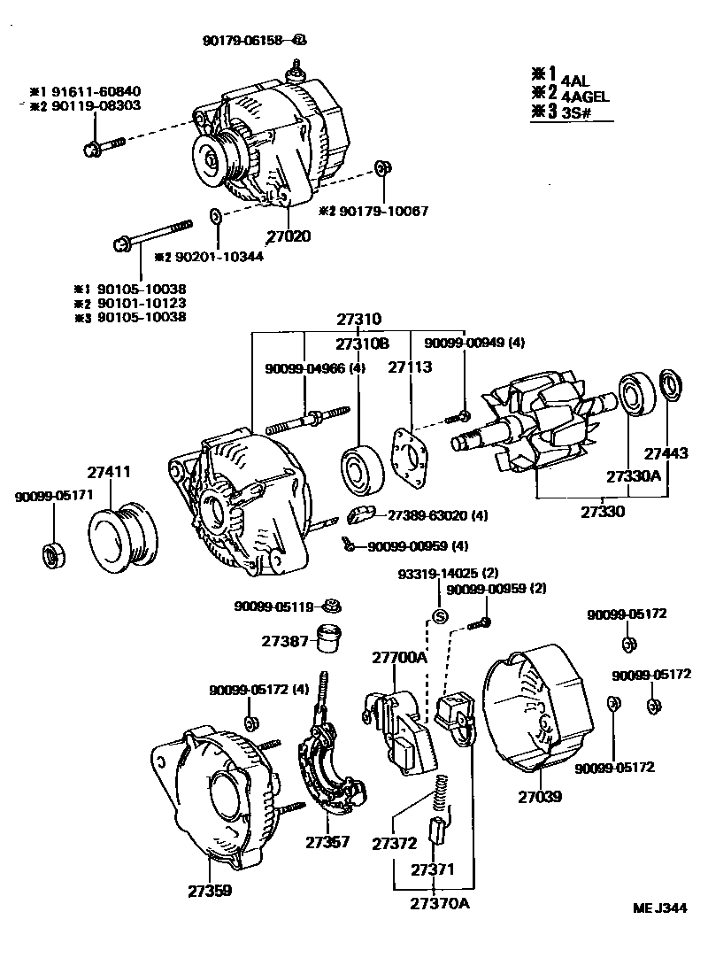 Parts diagram
