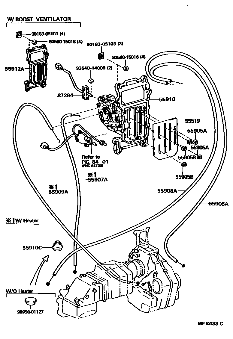 Parts diagram