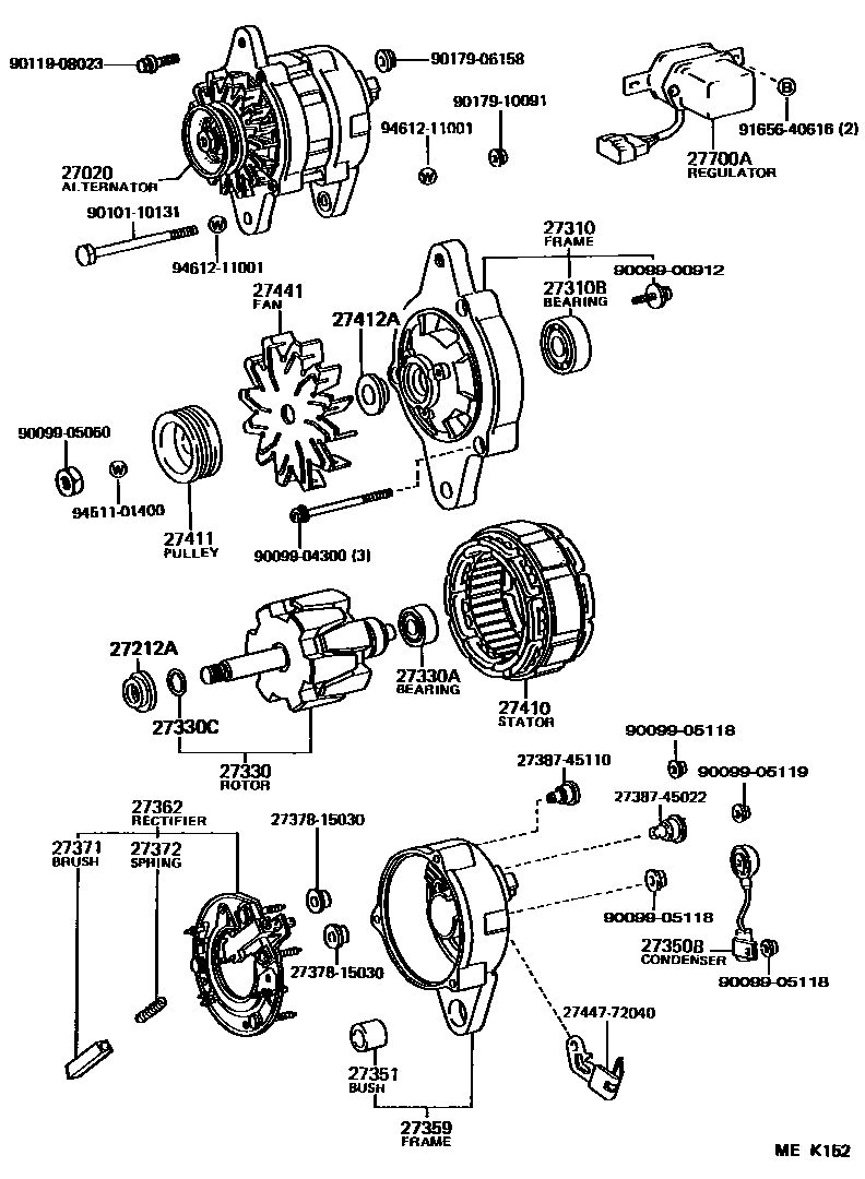 Parts diagram