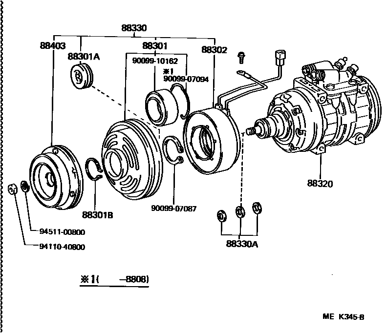 Parts diagram
