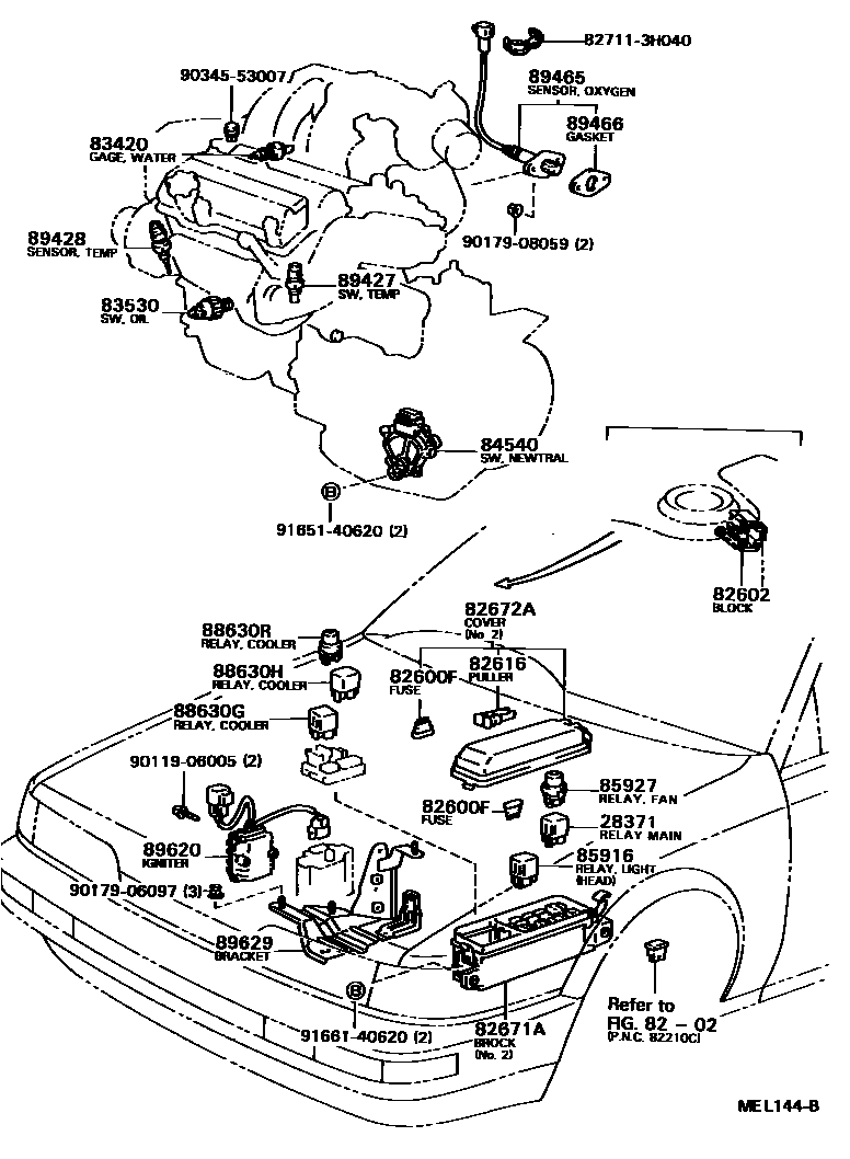 Parts diagram