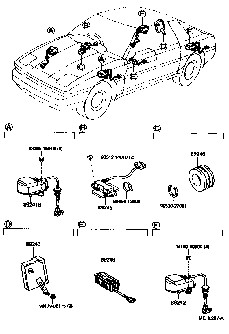 Parts diagram