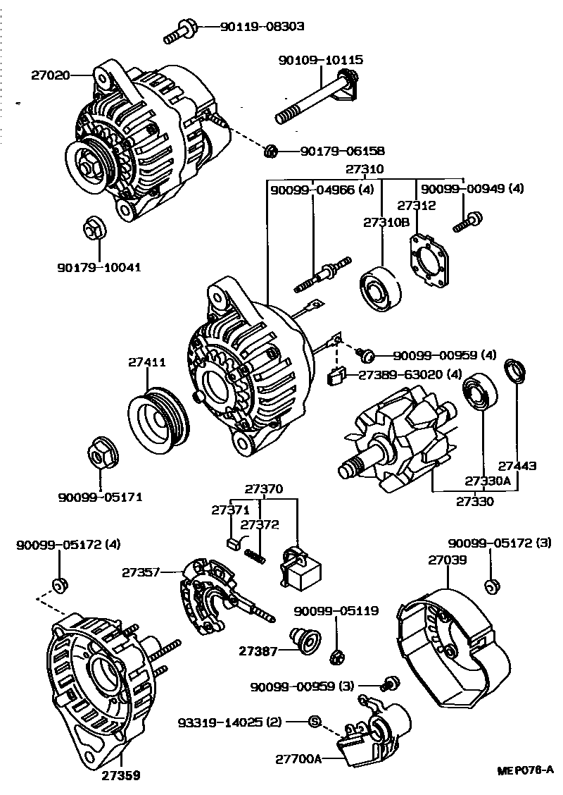 Parts diagram