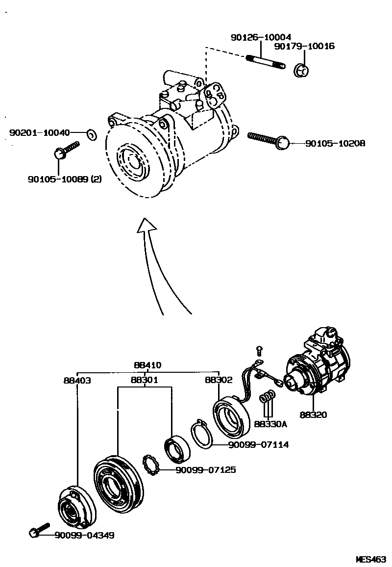 Parts diagram