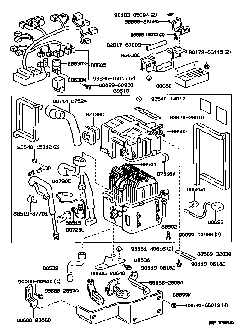 Parts diagram