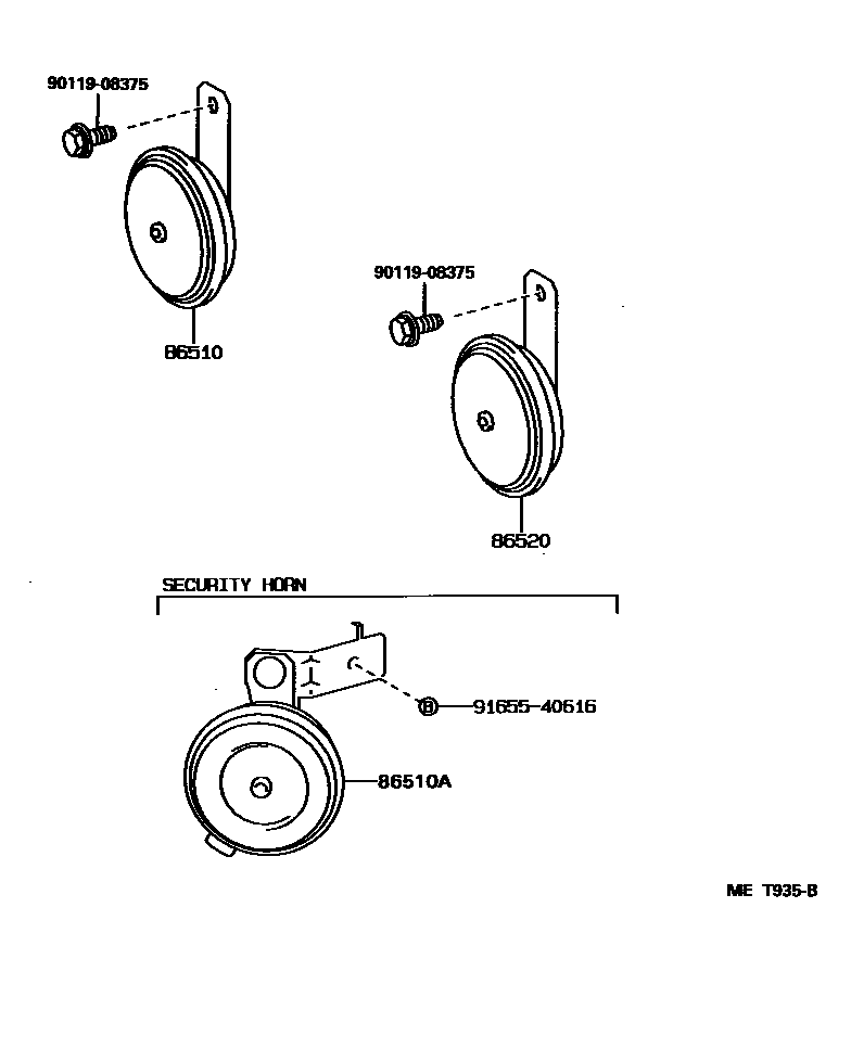 Parts diagram
