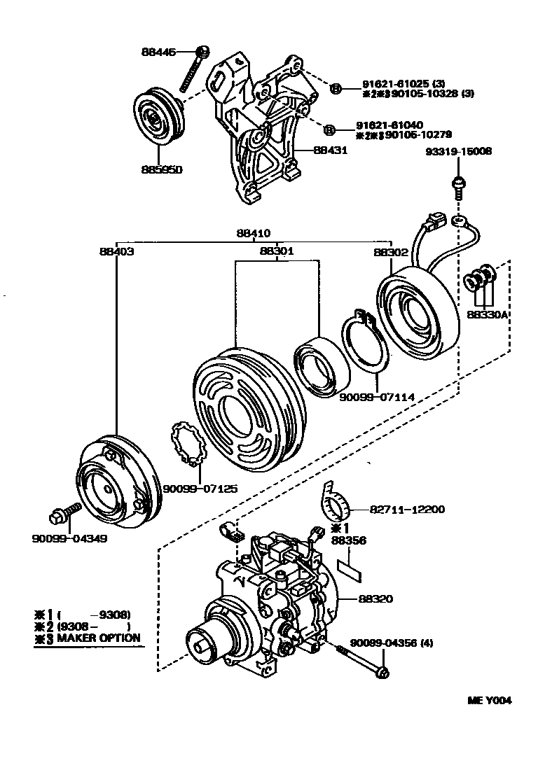 Parts diagram